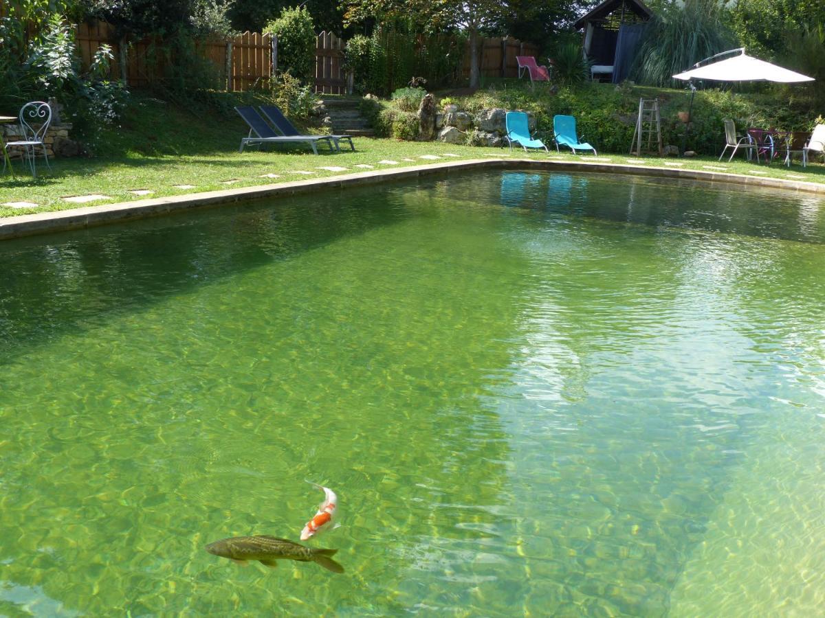 Maison De Charme, Piscine Naturelle Dordogne Perigord Prats-du-Périgord Exterior foto